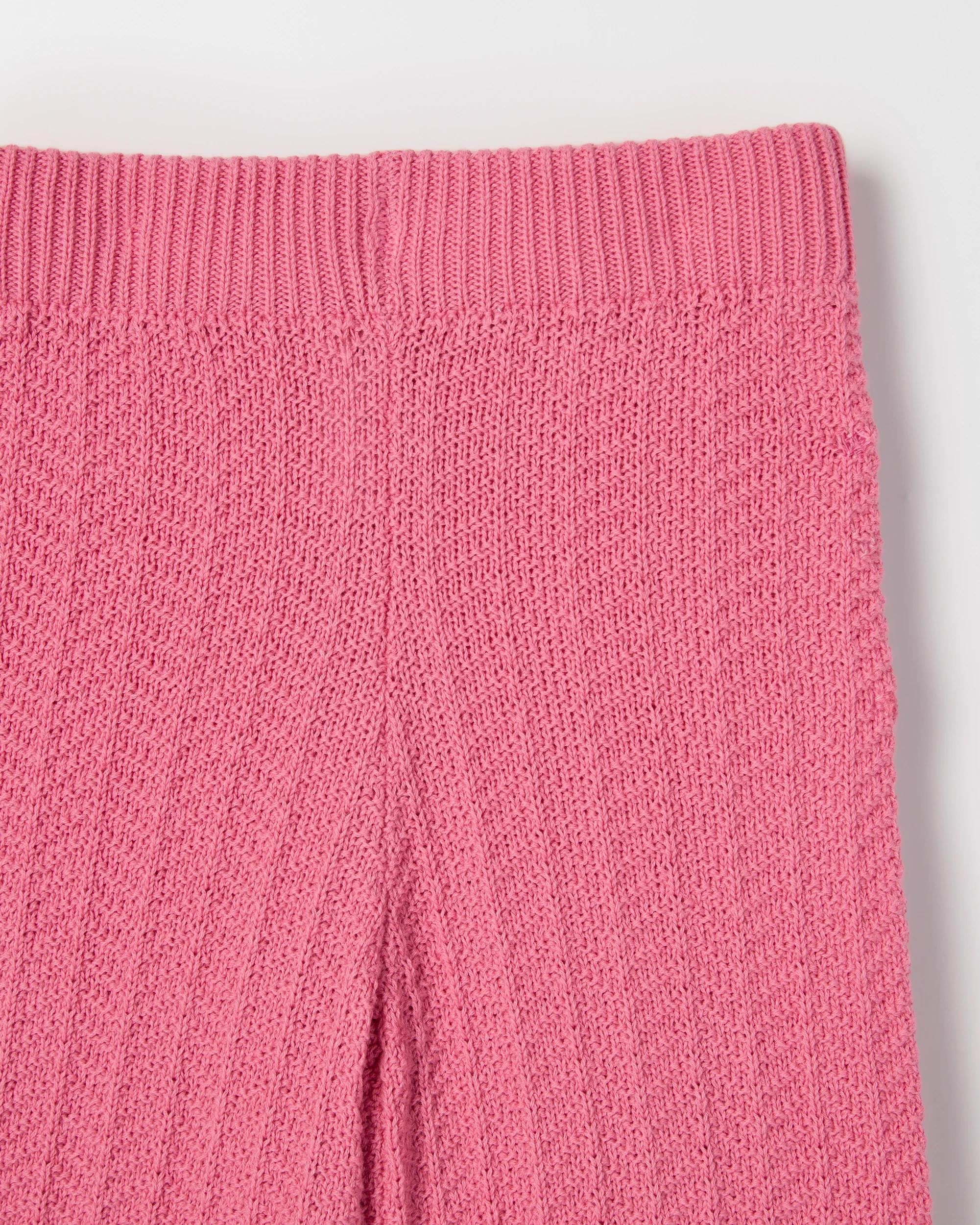 6 Target Kids Australian Cotton Crochet Co-Ord Pants PINK, 6 of 6