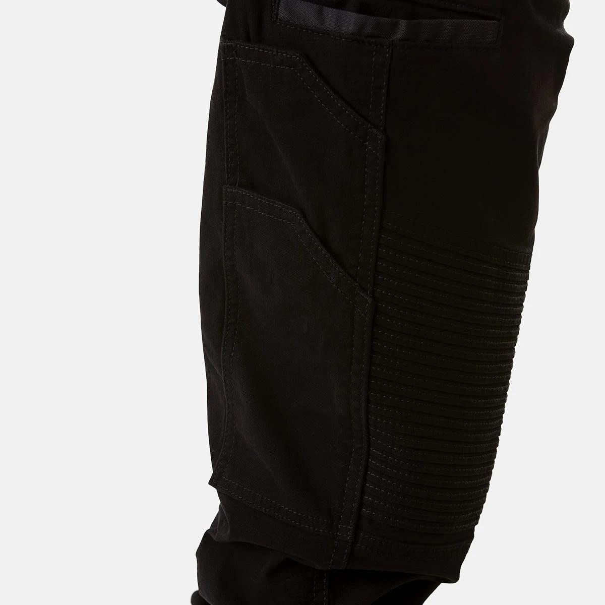 8 Workwear Industrial Moto Joggers Black, 8 of 8