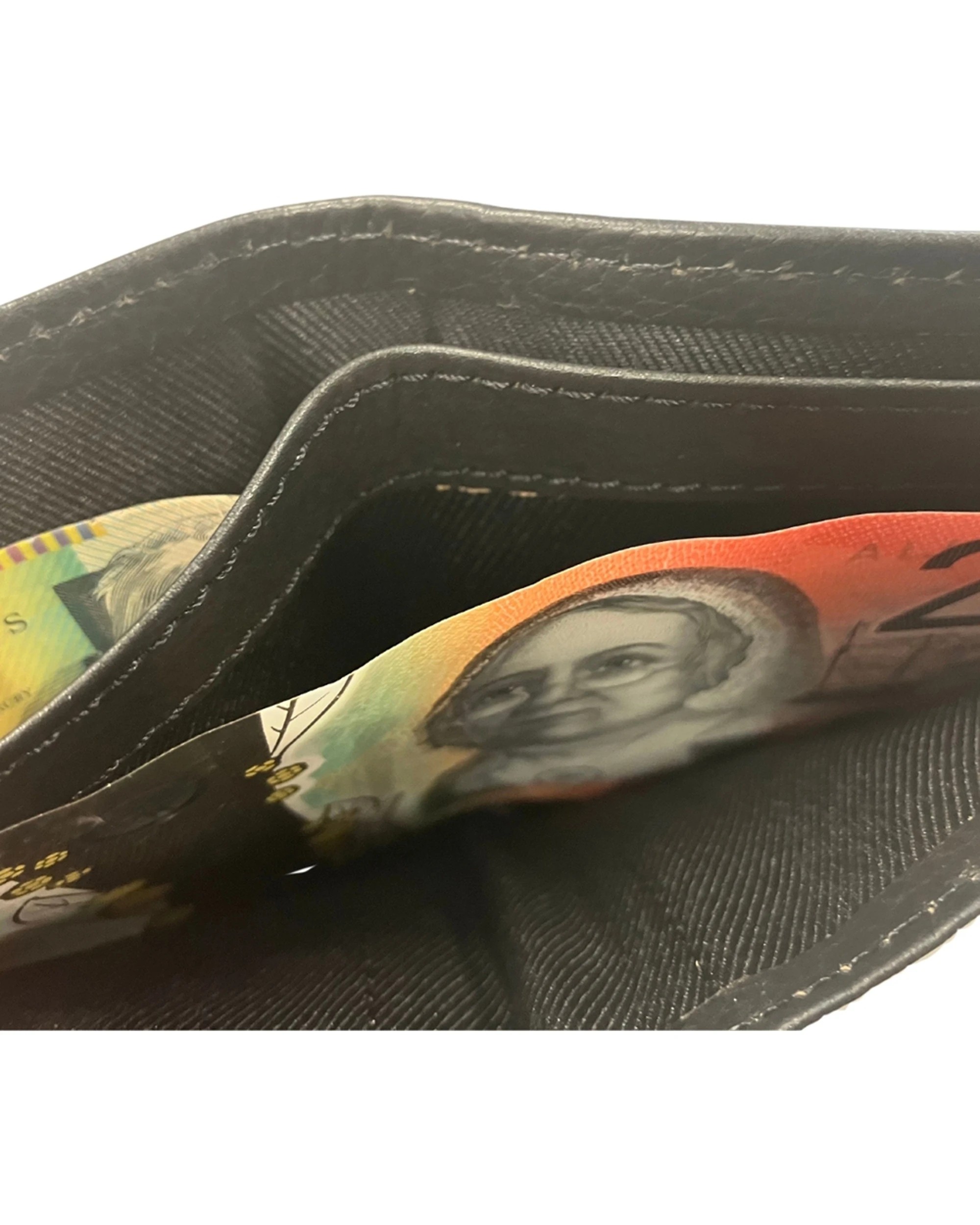 4 John Deere Bi-Fold Wallet Pebble Grain Leather Officially Licensed Mens - Multi, 4 of 5