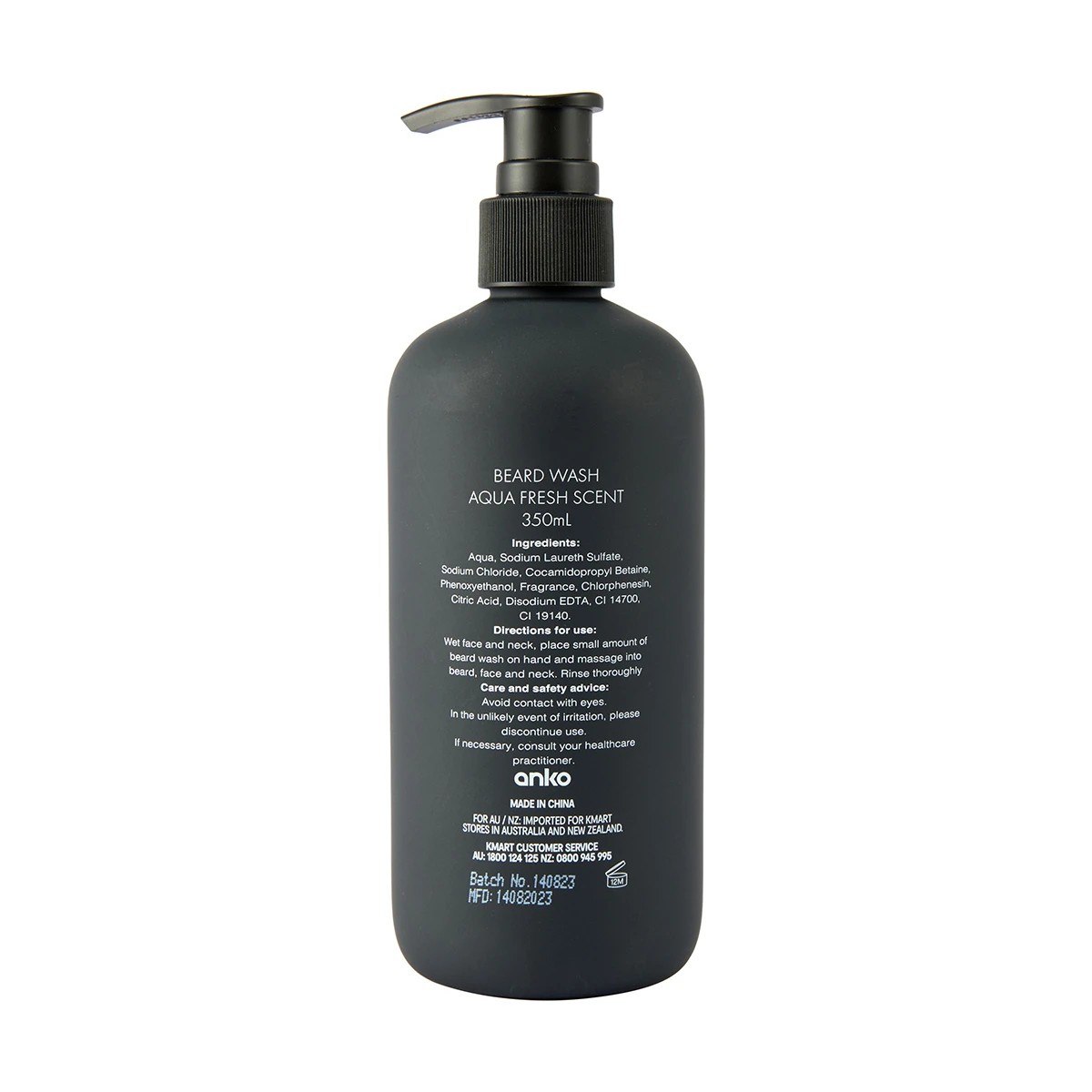 5 Beard Wash 350ml - Aqua Fresh Scent, 5 of 6