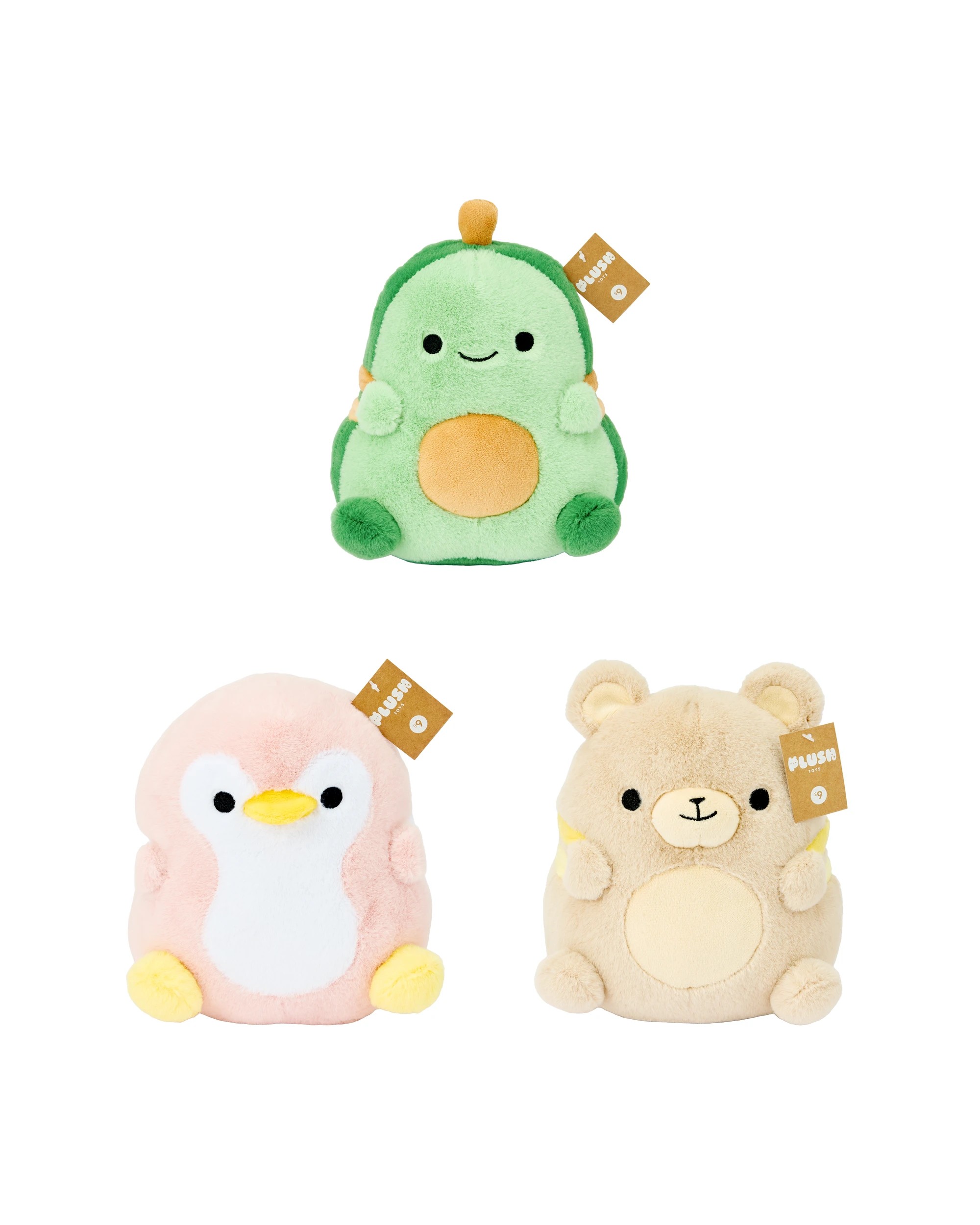 3 Backpack Plush - Assorted, 3 of 3