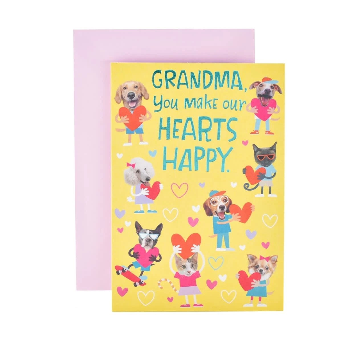 3 Hallmark Mother's Day Card For Grandma - Cats and Dogs, 3 of 3