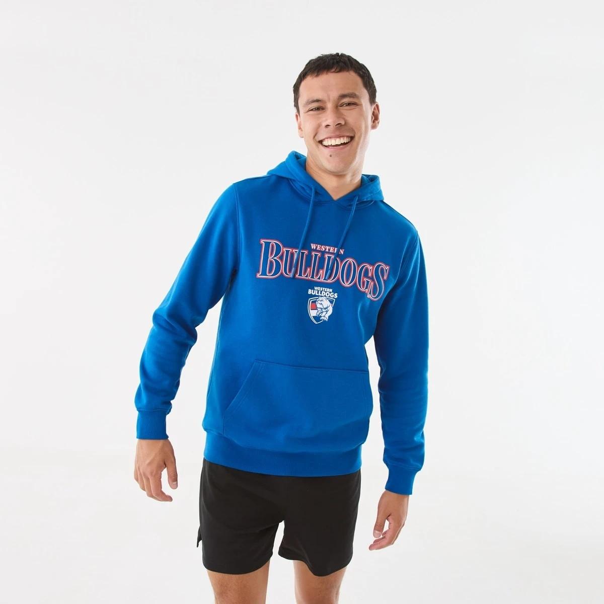 1 Official AFL Adult Hoodie Bulldogs, 1 of 7