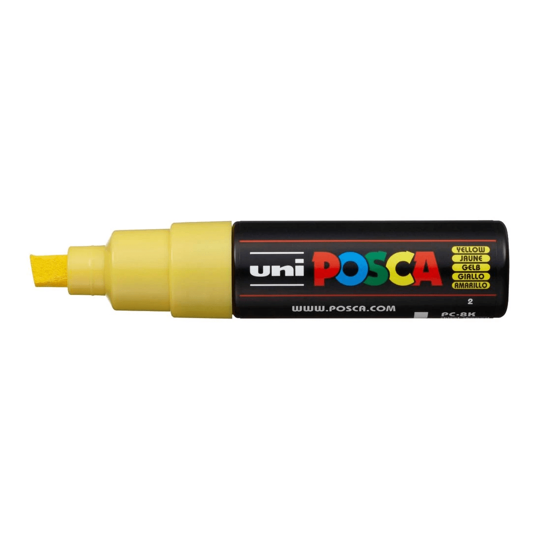 1 POSCA PC 8K Paint Marker Yellow, 1 of 6