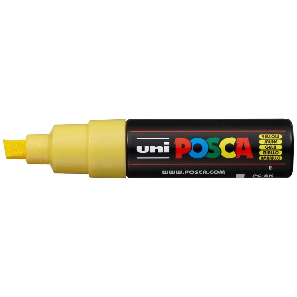 1 POSCA PC 8K Paint Marker Yellow, 1 of 6