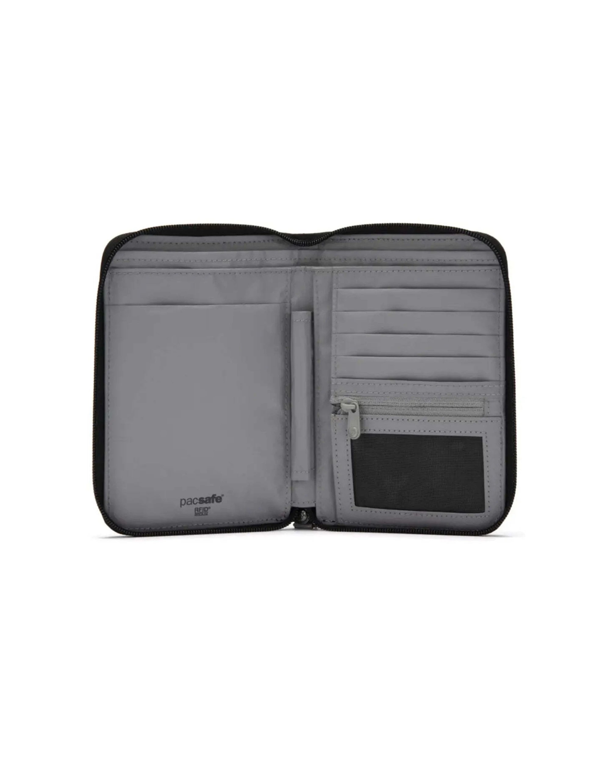2 Pacsafe RFIDsafe Compact Travel Organiser RFID Blocking Accessory Coastal - Blue, 2 of 7