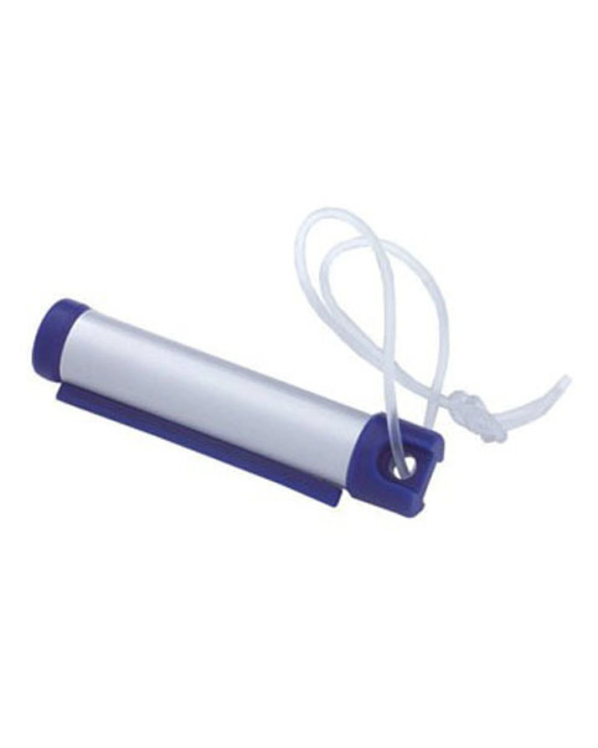 3 BR Home 6 Pack Cylinder Luggage Tags in Silver Blue, 3 of 3