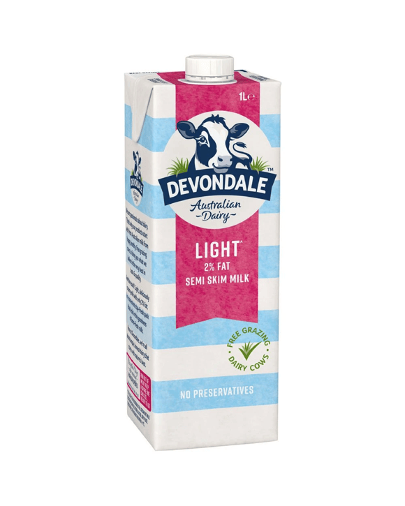 Devondale Semi Skim UHT Milk 1L