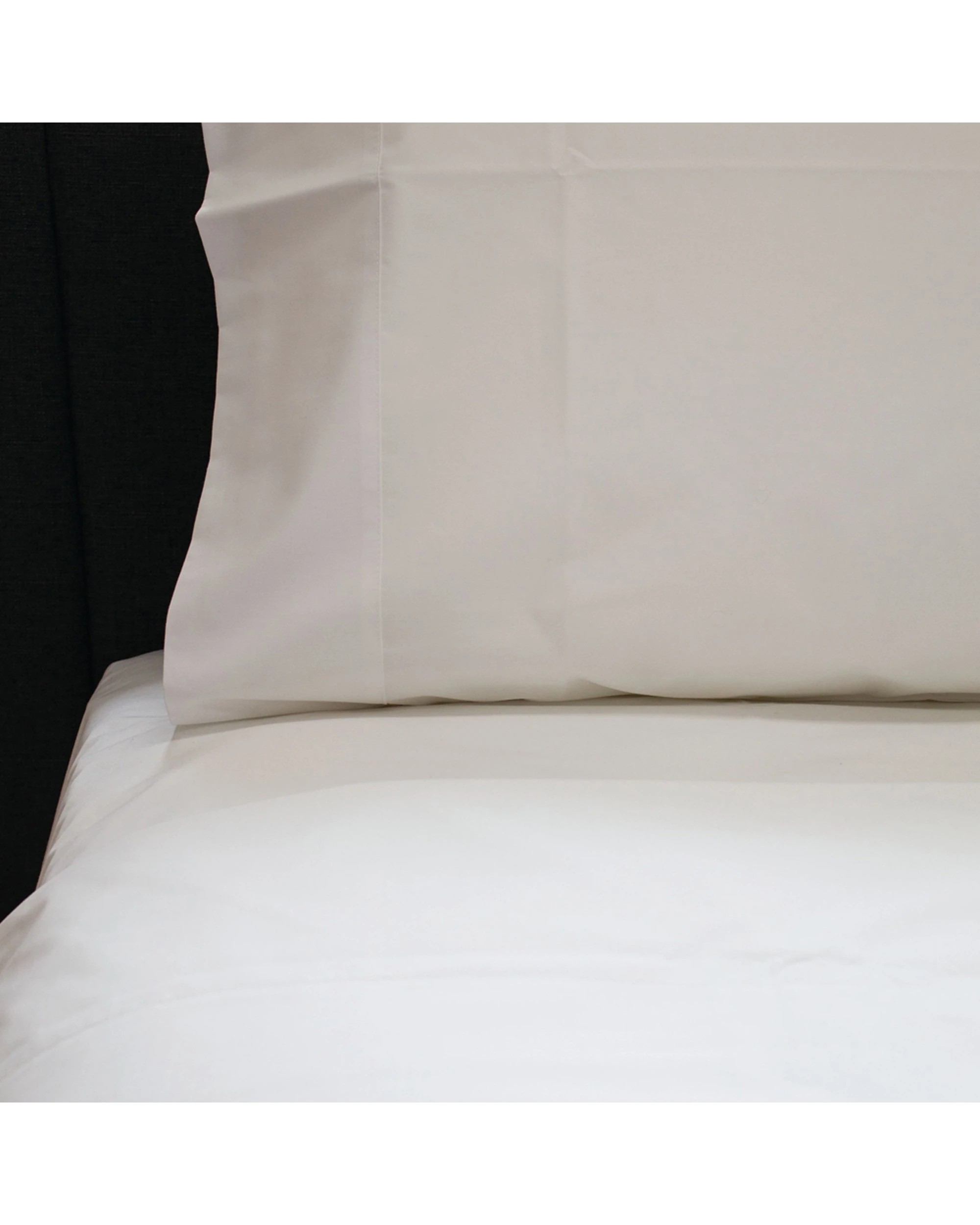 3 Jason Commercial Crisp Pillow Case with Cuff 2PK 48x73cm - White, 3 of 3