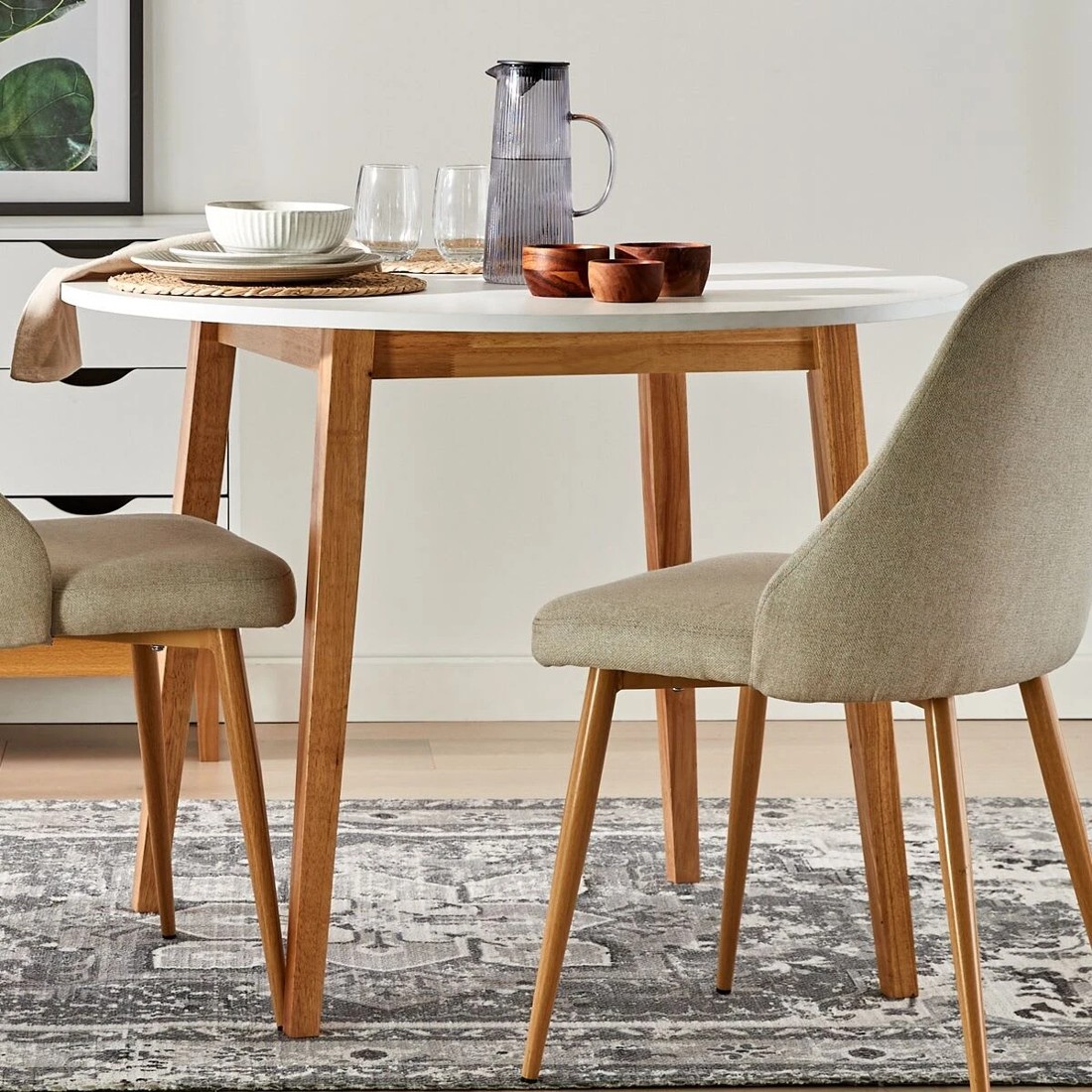 1 Stewart Round Dining Table, 1 of 6