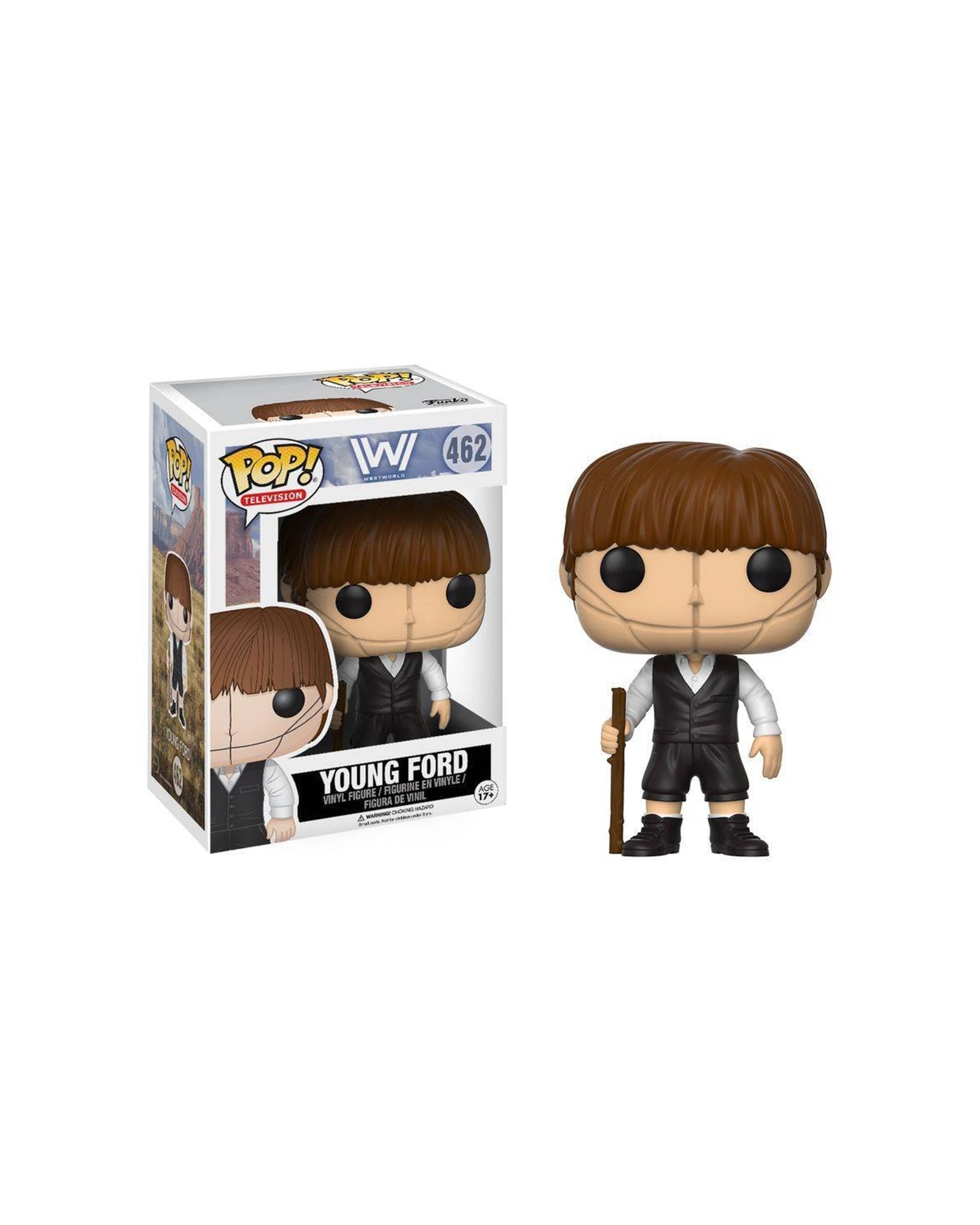 3 Pop Vinyl Figurine Westworld - Young Ford - 10cm Plastic Vinyl Collectible - Plain, 3 of 3