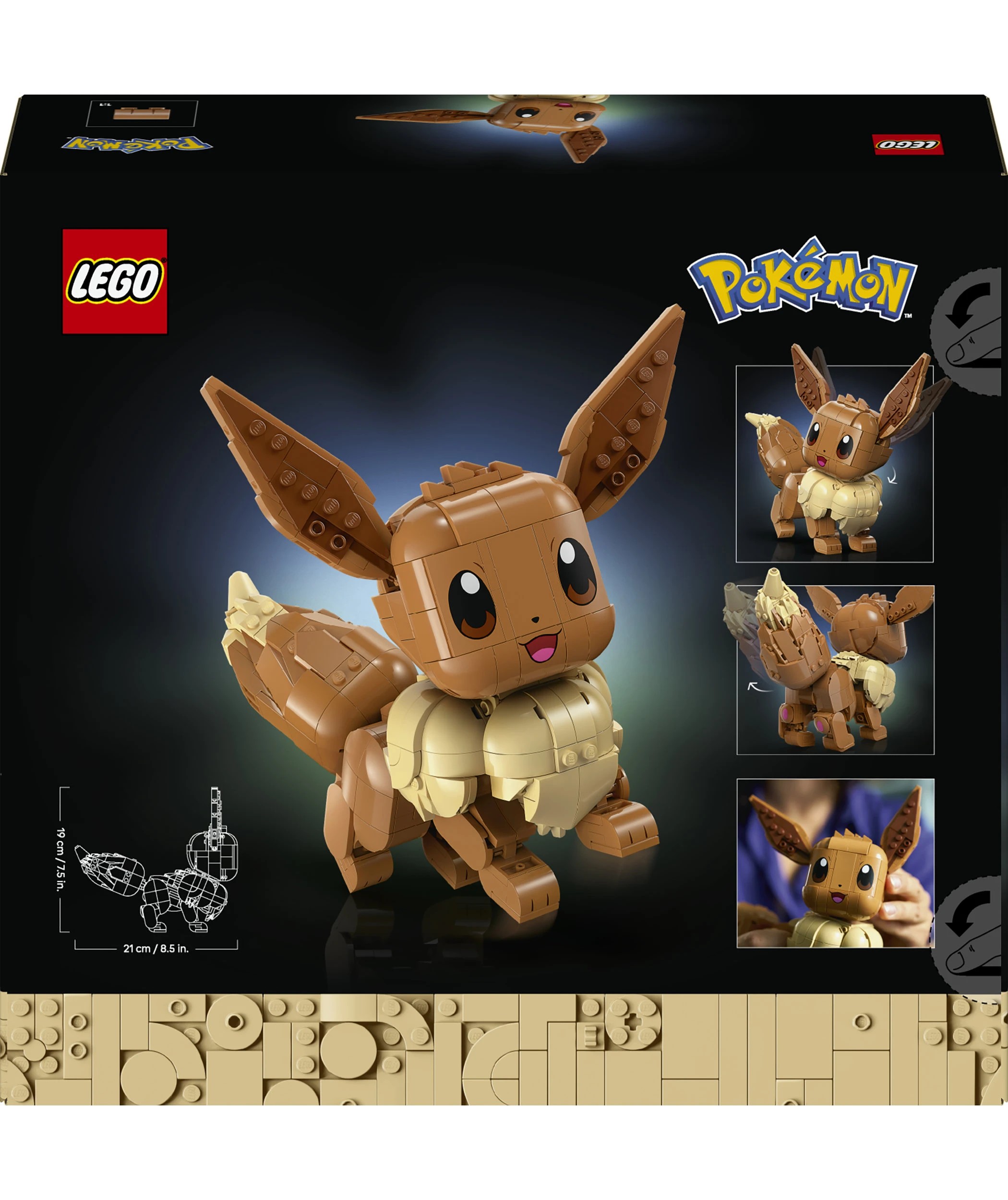 10 LEGO Pokemon Eevee 72151, 10 of 10