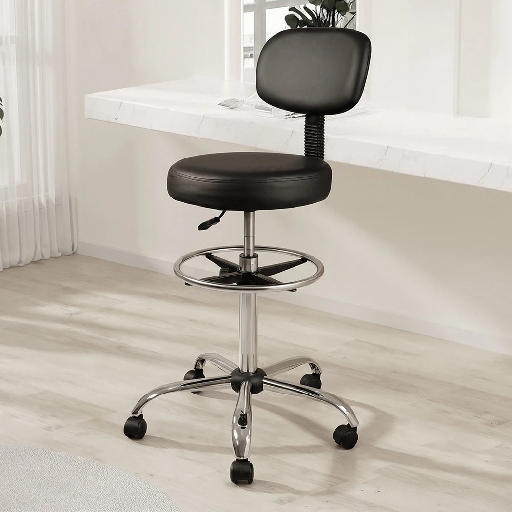 Levede Ergonomic Drafting Chair- High-Back,Height Adjustable,with ...