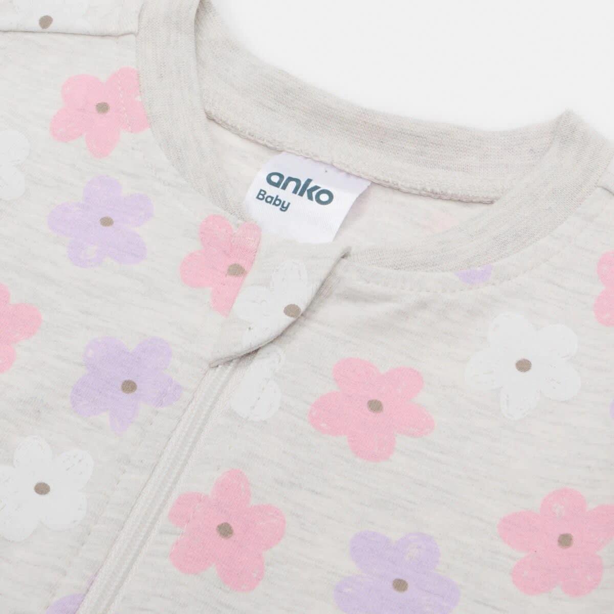 3 Turn Cuff Coverall Hny Floral, 3 of 3