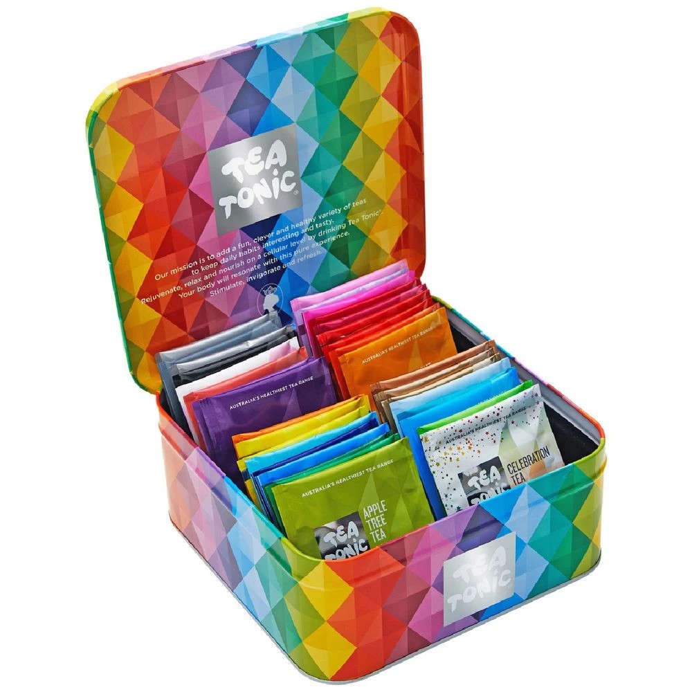 1 Tea Tonic Tea Bags Diamond Chest 32 Pack, 1 of 2