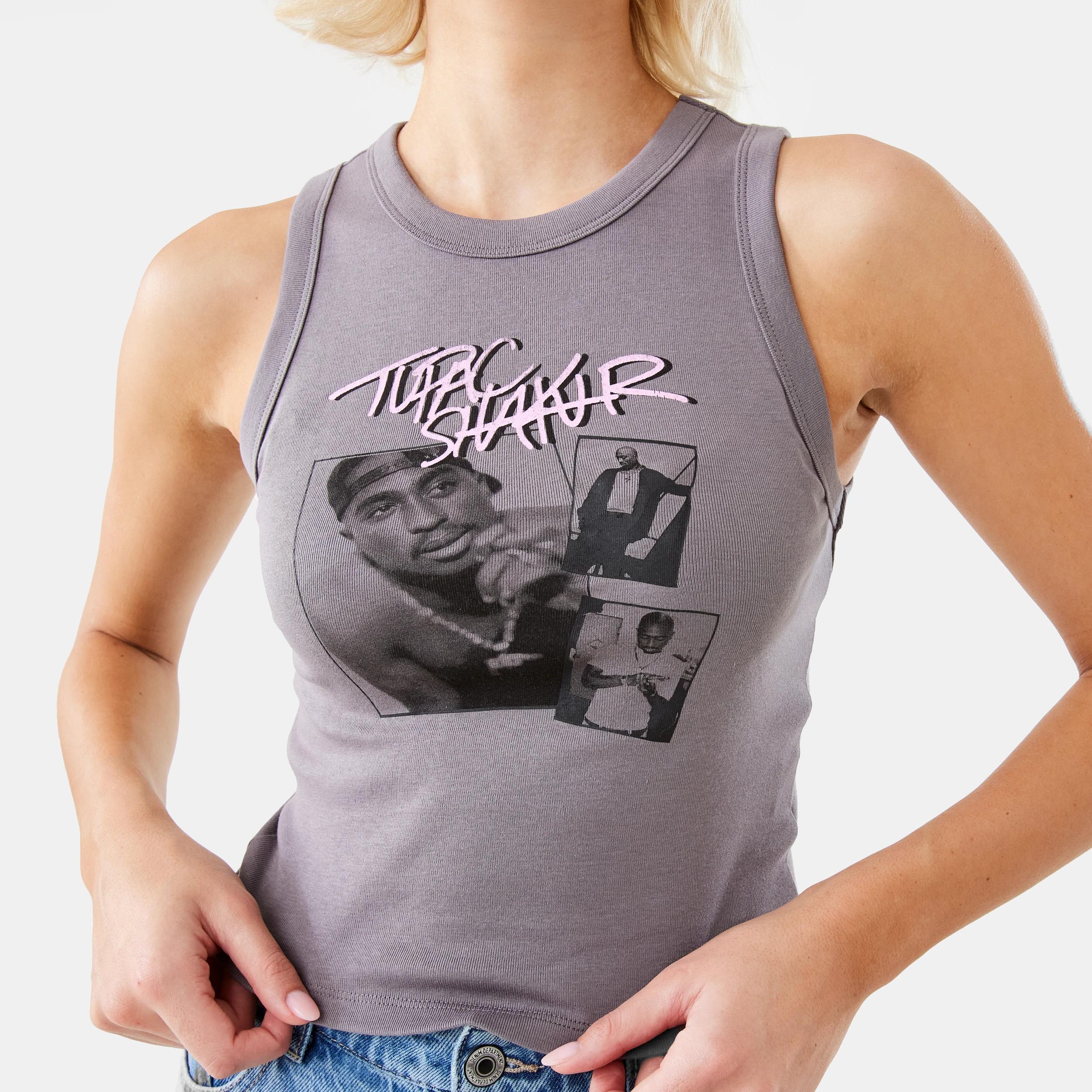 6 Tupac License Sleeveless Crop Tank TUPAC ALLOY, 6 of 6