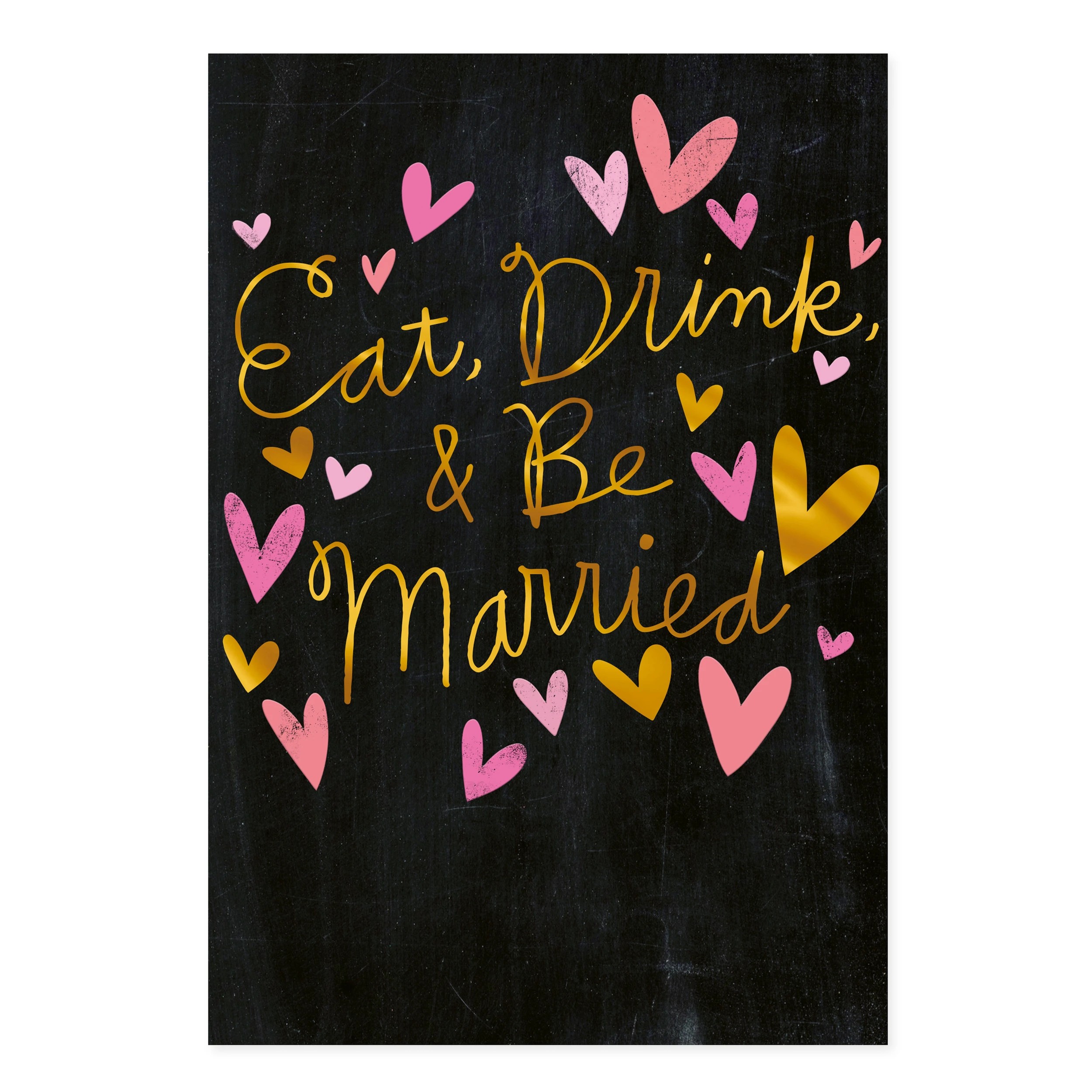 3 Hallmark Card - Eat, Drink & Be Married, 3 of 3