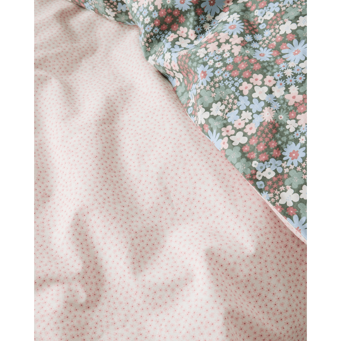 6 Target Meadow Ditsy Floral Australian Cotton Quilt Cover Set
 - Single Bed
 - Natural, 6 of 6
