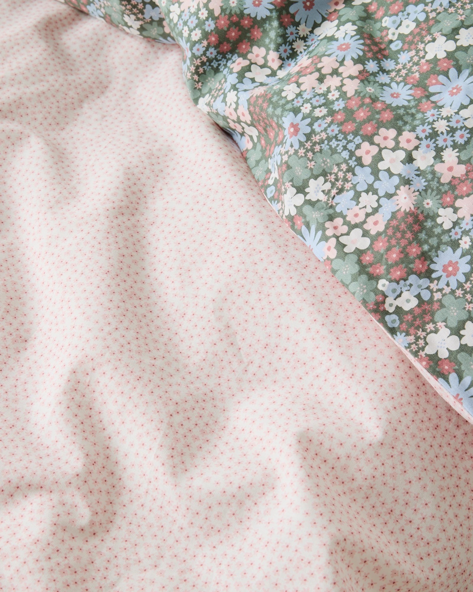 6 Target Meadow Ditsy Floral Australian Cotton Quilt Cover Set
 - Single Bed
 - Natural, 6 of 6