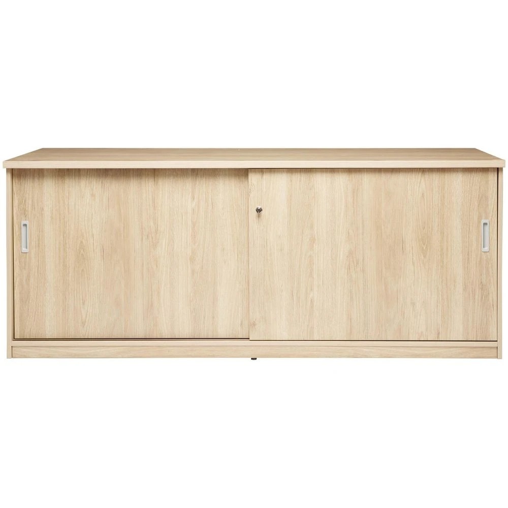 3 Stilford Professional Credenza 1800mm Sliding Door Oak Cabinets Cupboards, Lockers and Credenzas, 3 of 5