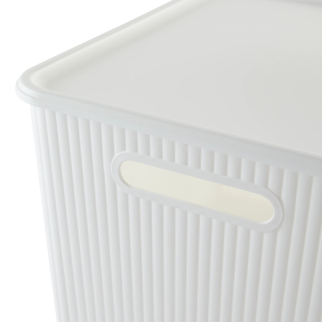 7 18L Ribbed Container - White, 7 of 10