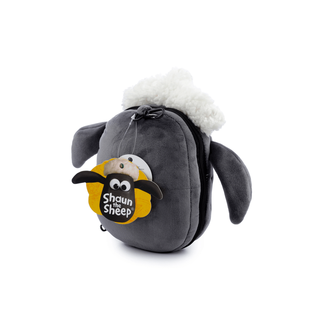 8 Relaxeazzz - Shaun the Sheep: Travel Pillow & Eye Mask Set, Gray - Grey, 8 of 8