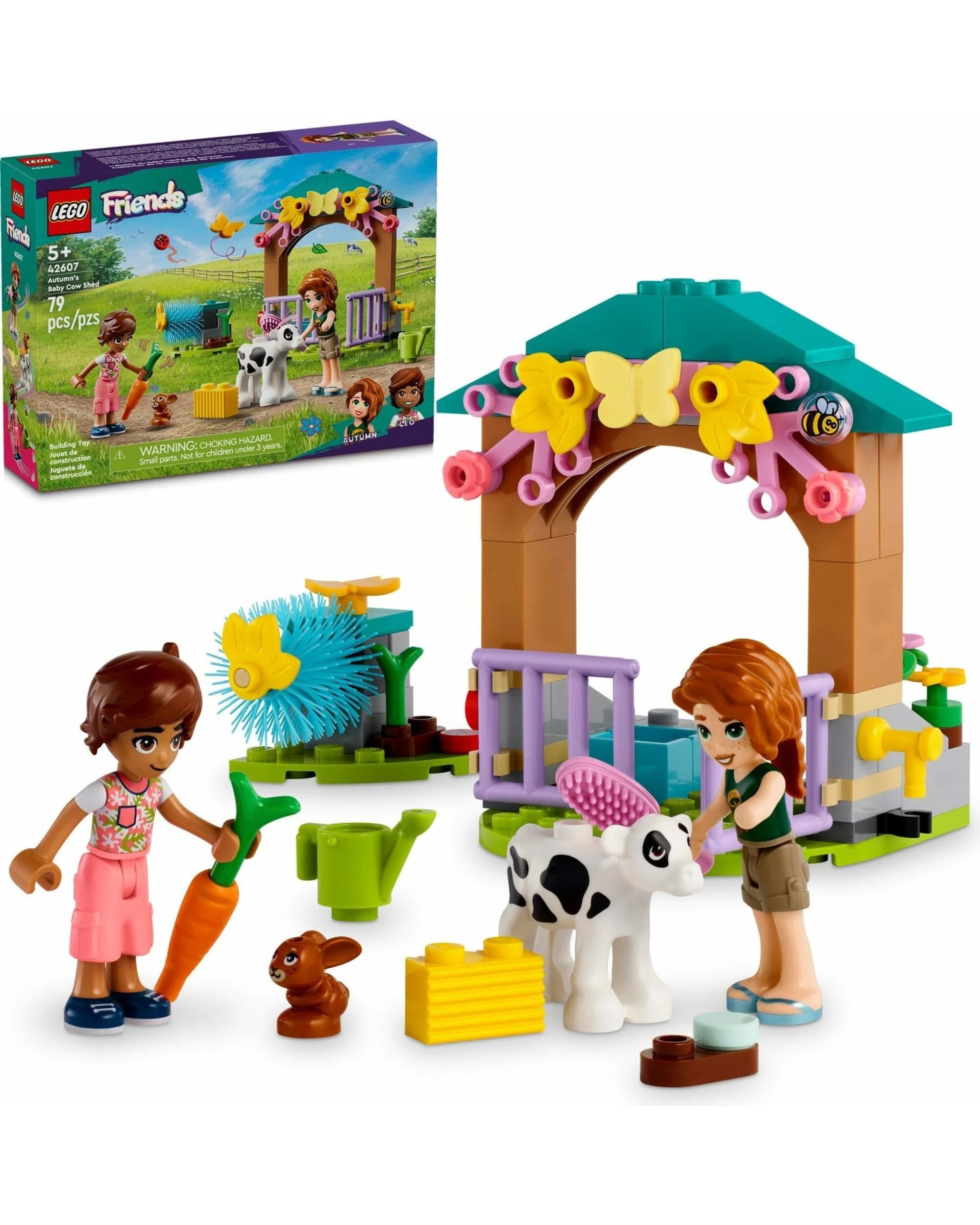 1 LEGO Friends 42607 Autumn's Baby Cow Shed, 1 of 5