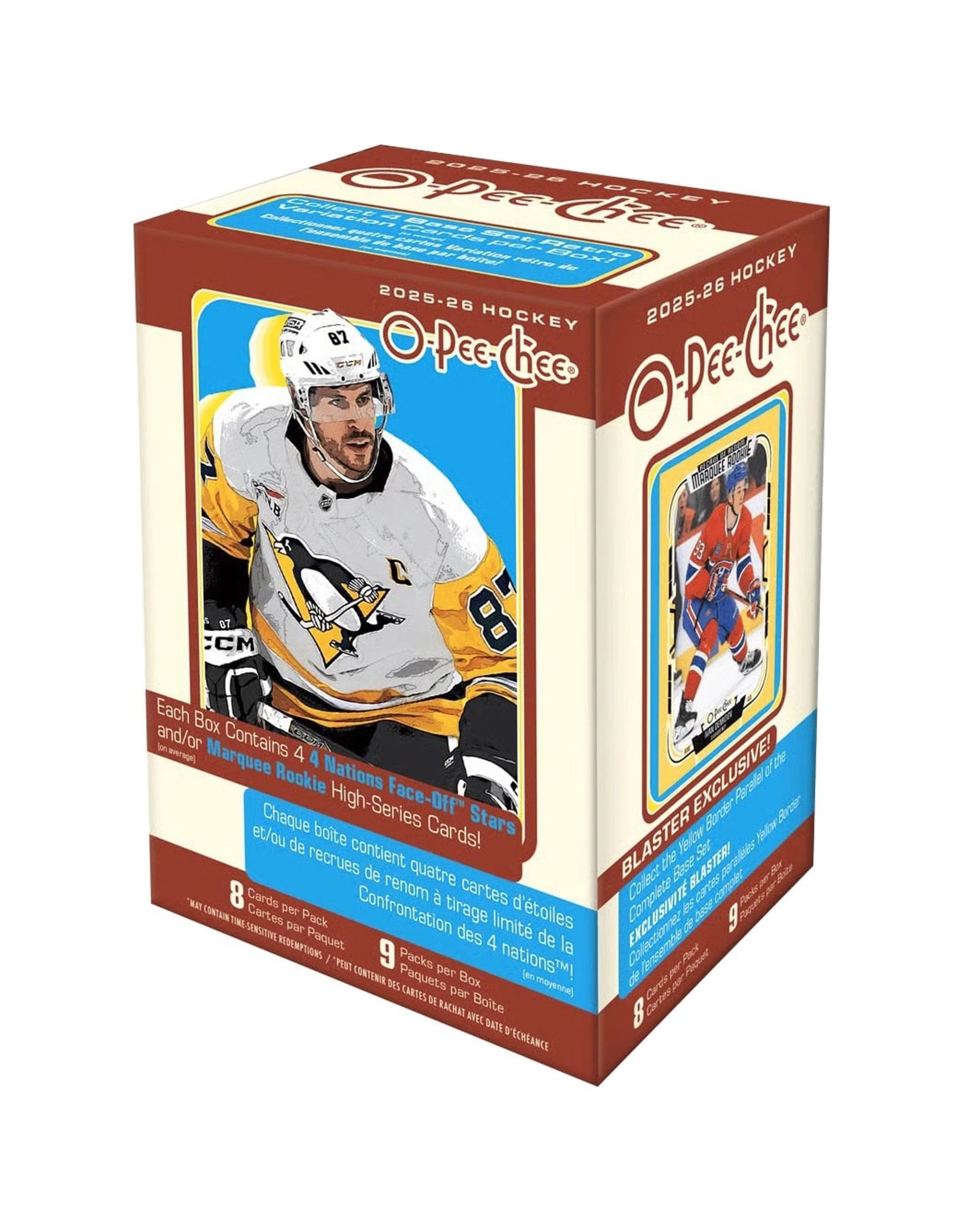 1 Upper Deck 2025/2026 NHL O-Pee-Chee Hockey Blaster Box, 1 of 10
