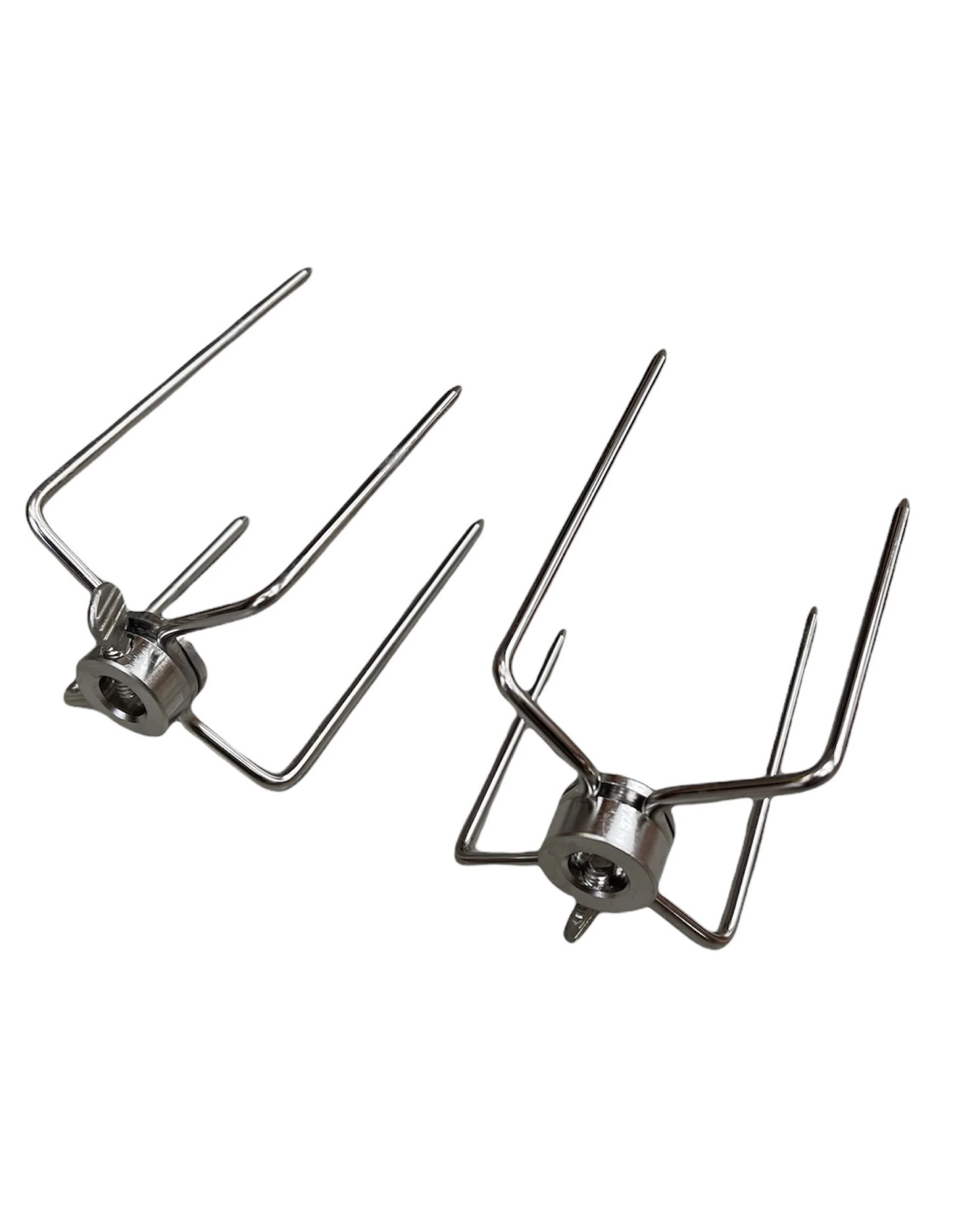 6 BR Home Rotisserie Spit Forks for BBQ and Kabobs - Set of 2, 6 of 7
