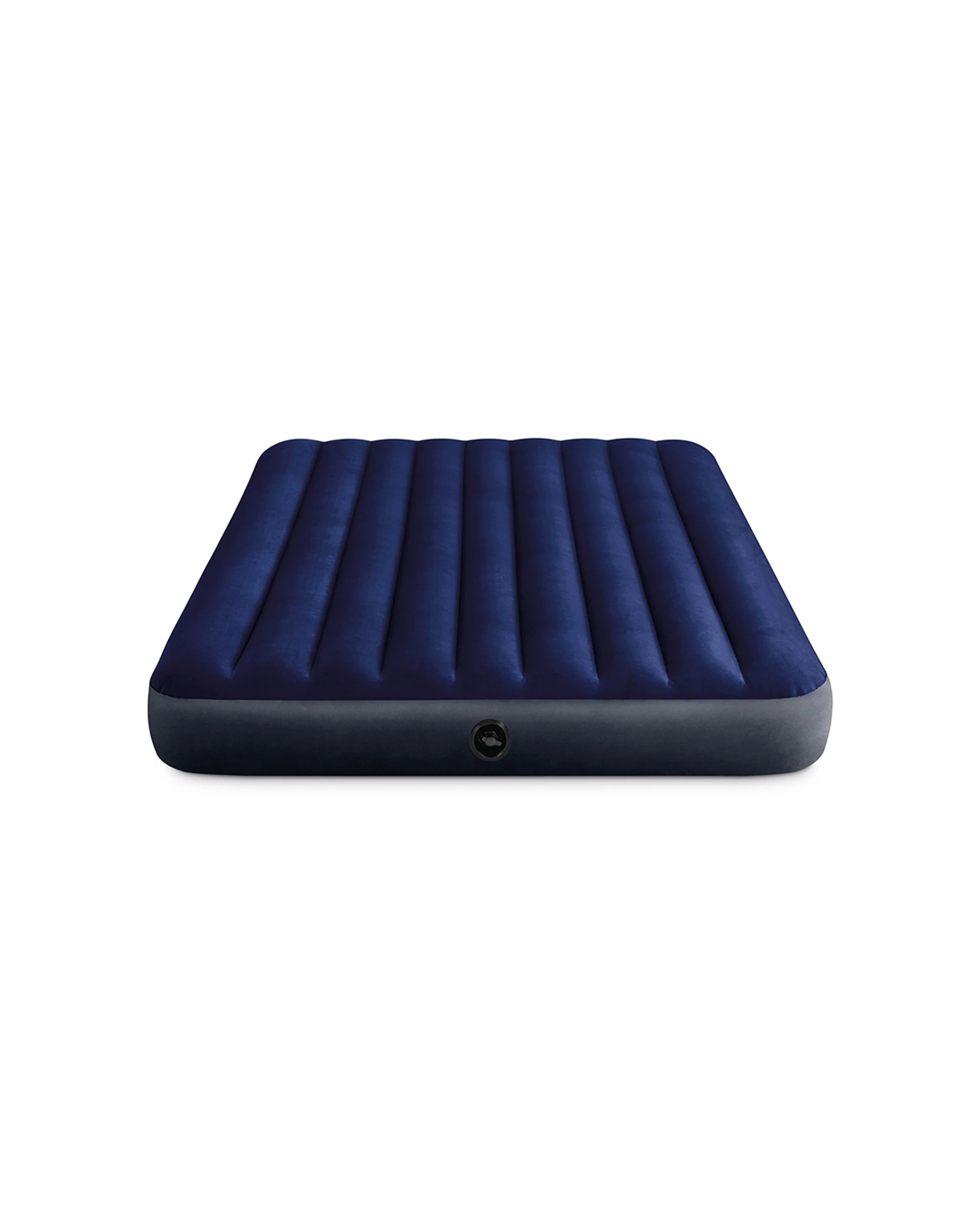 2 Intex Classic Downy Airbed Fiber-Tech 2 Pillows Double-Quick Pump - Queen Bed - Blue, 2 of 3