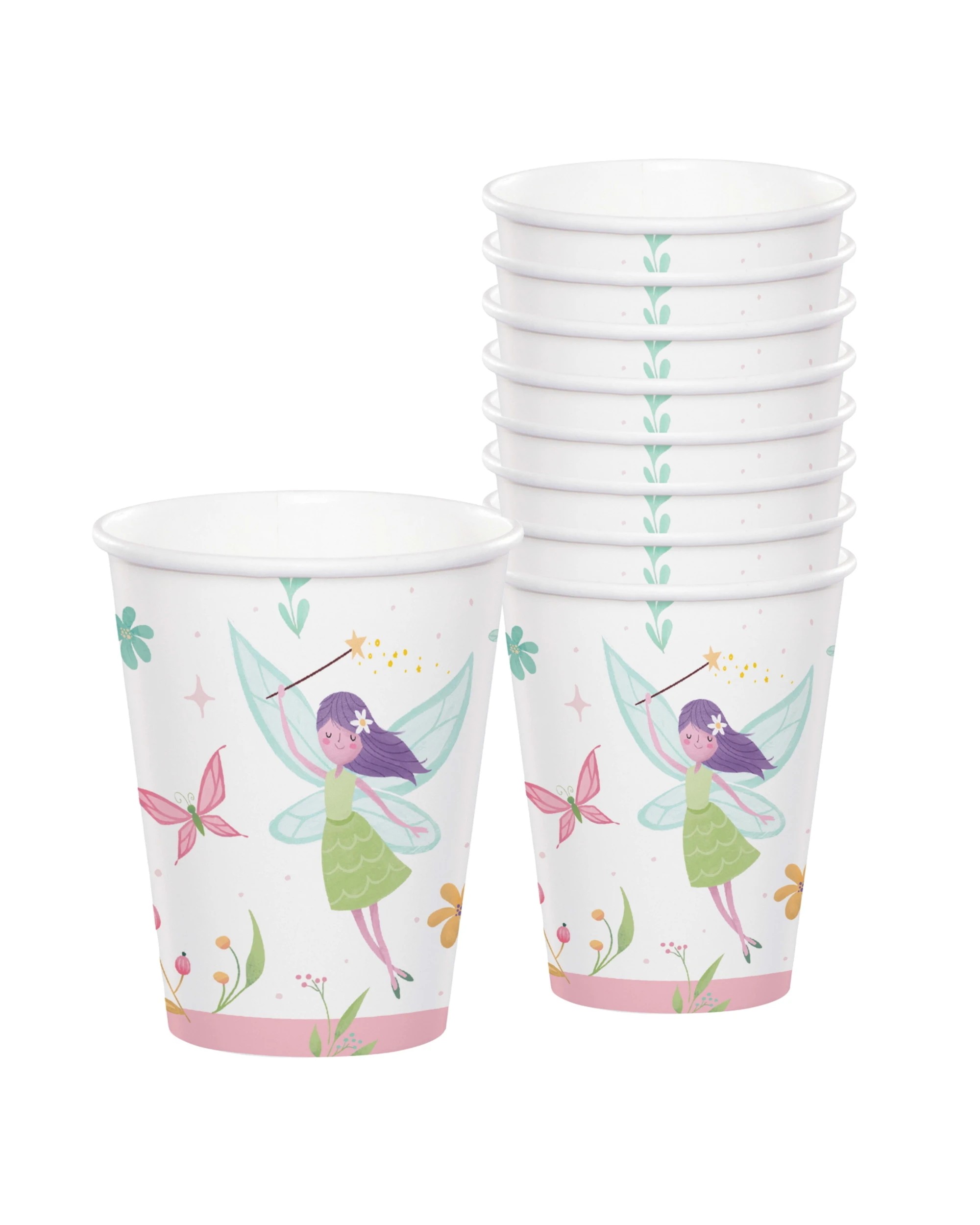 1 Creative Converting Fairy Forest Paper Cups Pack of 8, 1 of 1