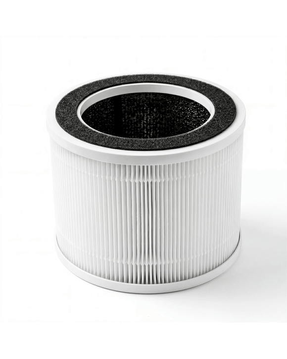 Spector Air Purifier Filter Core 3-In-1 Hepa High-Efficiency Activated Carbon - White