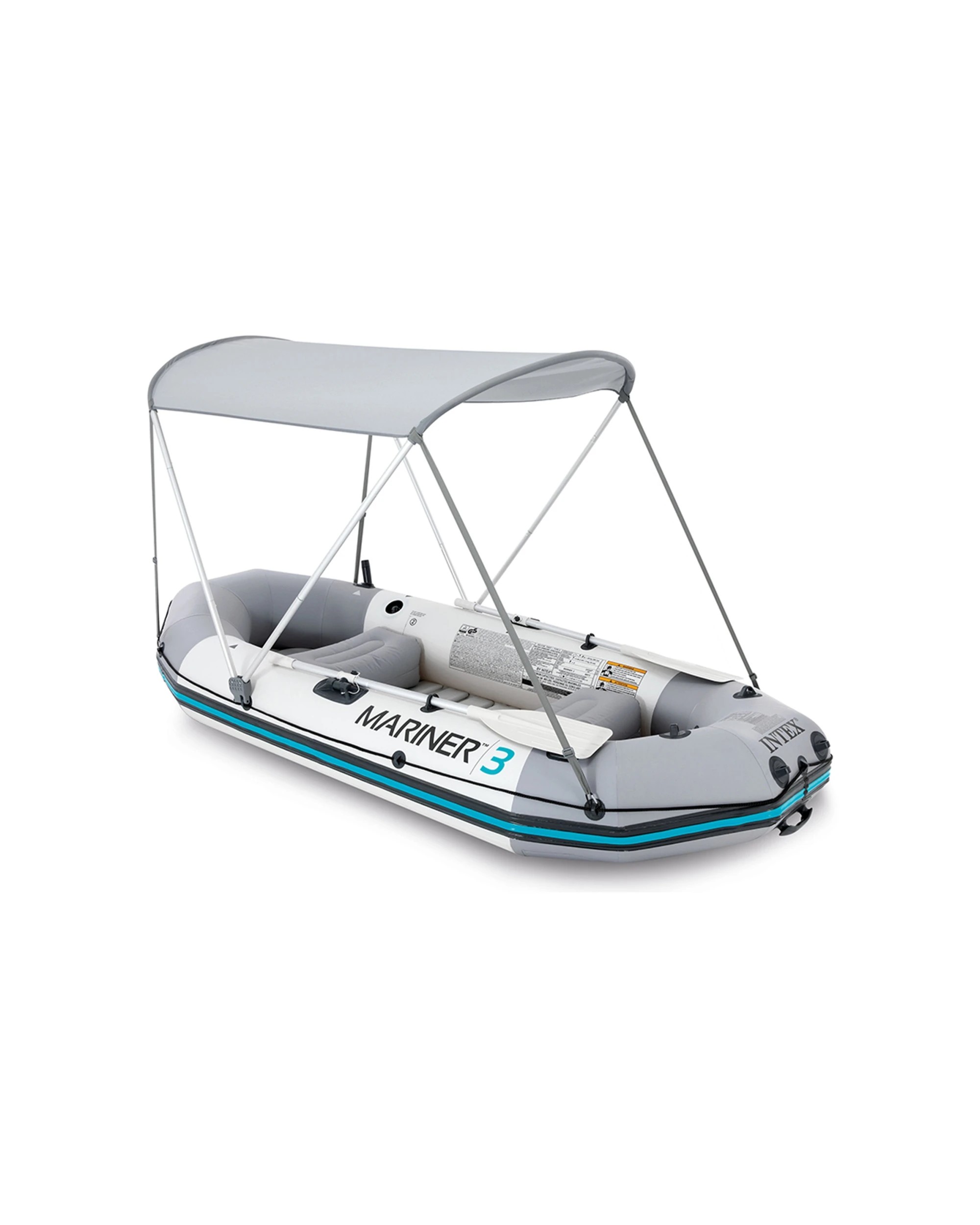 4 Intex Bimini Aluminum Top Sun Shade For Boat Canopy, 4 of 5