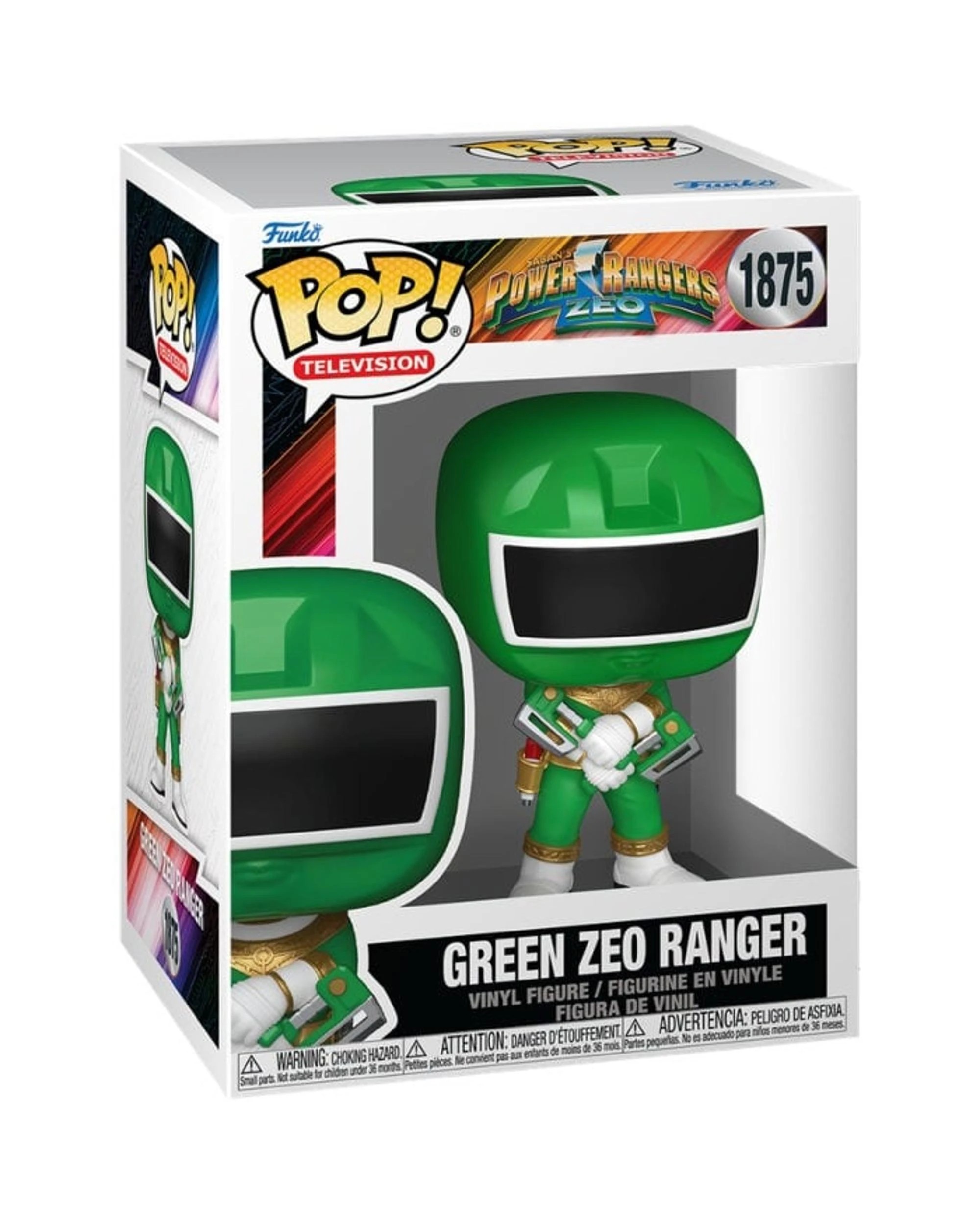 3 Power Rangers Zeo Green Zeo Ranger Funko POP! Vinyl, 3 of 3