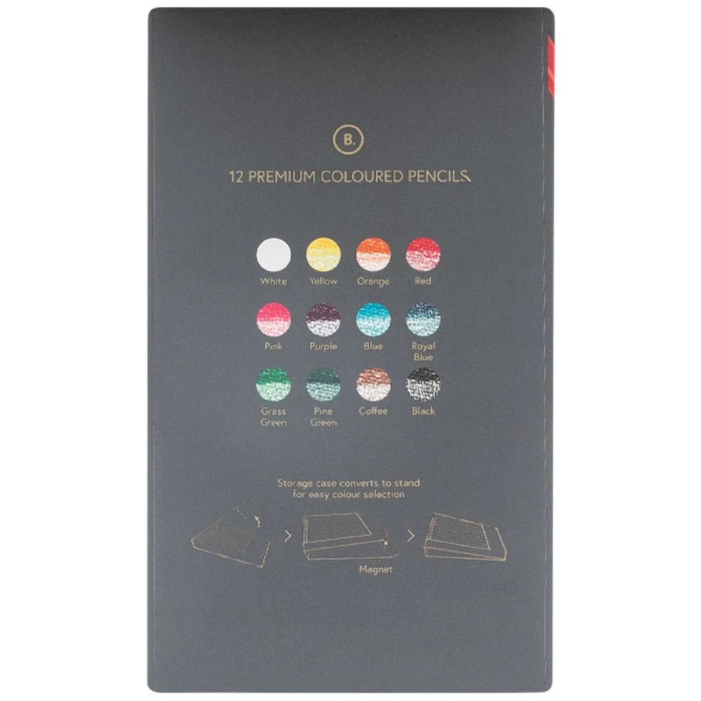 4 Born Premium Colour Pencils 12 Pack, 4 of 4