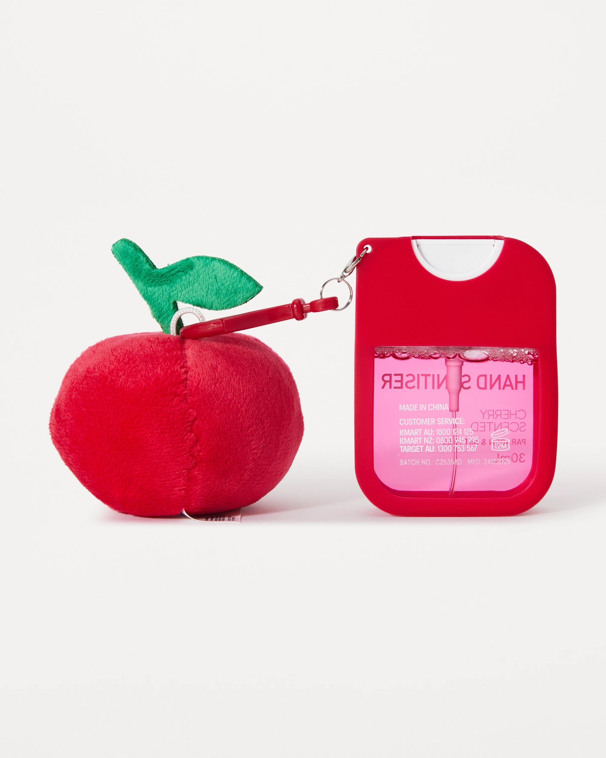 3 OXX Bodycare Hand Sanitiser with Decoration 30ml - Cherry Scented, 3 of 6