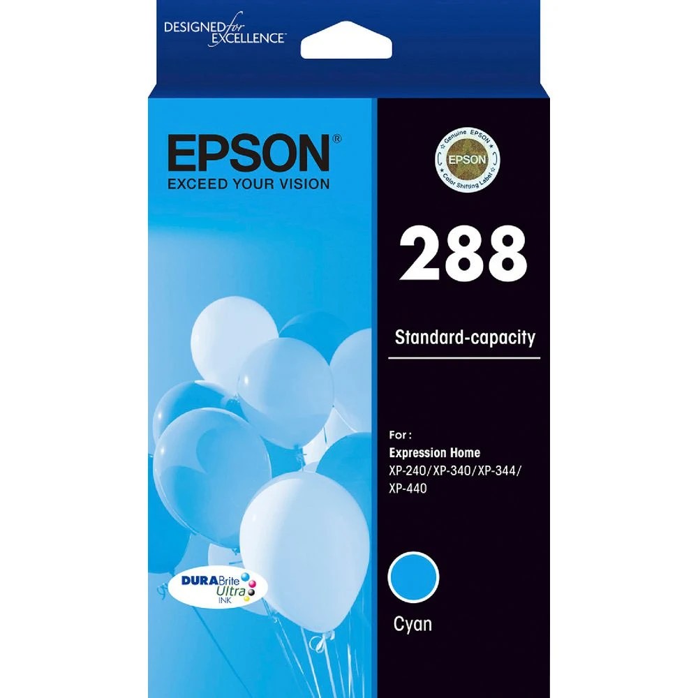 1 Epson 288 Ink Cartridge Cyan, 1 of 1