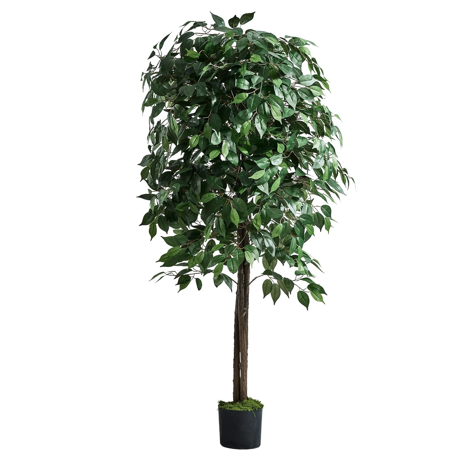 1 Livsip 180cm Artificial Ficus Tree - Green, 1 of 10