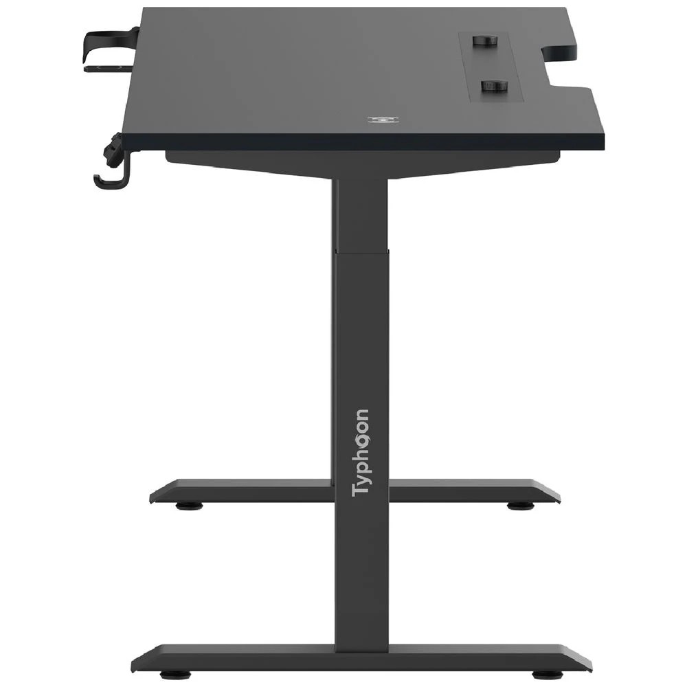 4 Typhoon Strike Electric Sit Stand Gaming Desk 1800mm Black Desks, Tables and Workstations, 4 of 10