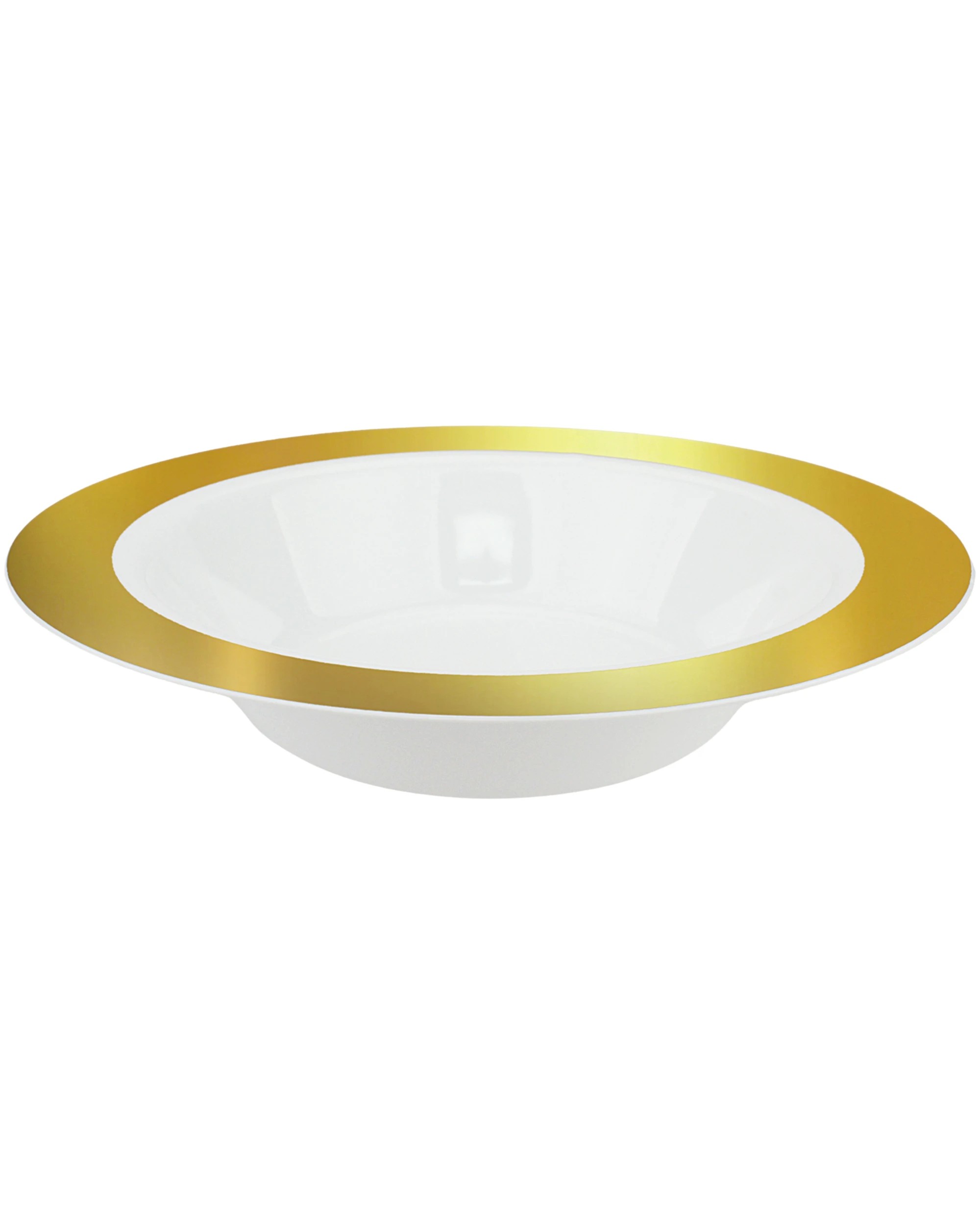 1 Magic Pro Foil Trim Small Plastic Bowls Pack of 6 - Gold, 1 of 1