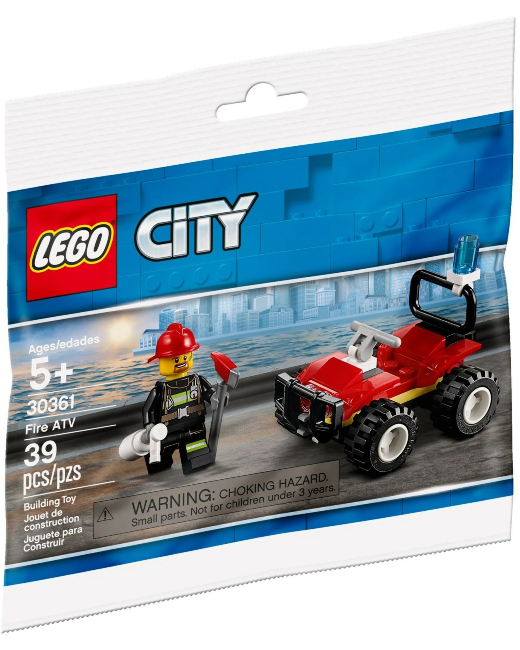 1 LEGO 30361 City Fire ATV, 1 of 3