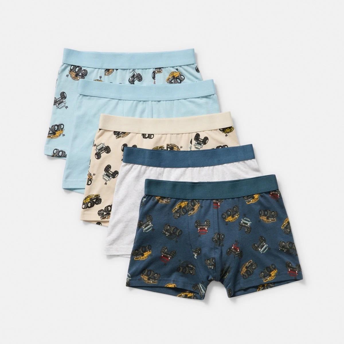 1 5 Pack Print Trunks MONSTER TRUCKS, 1 of 7