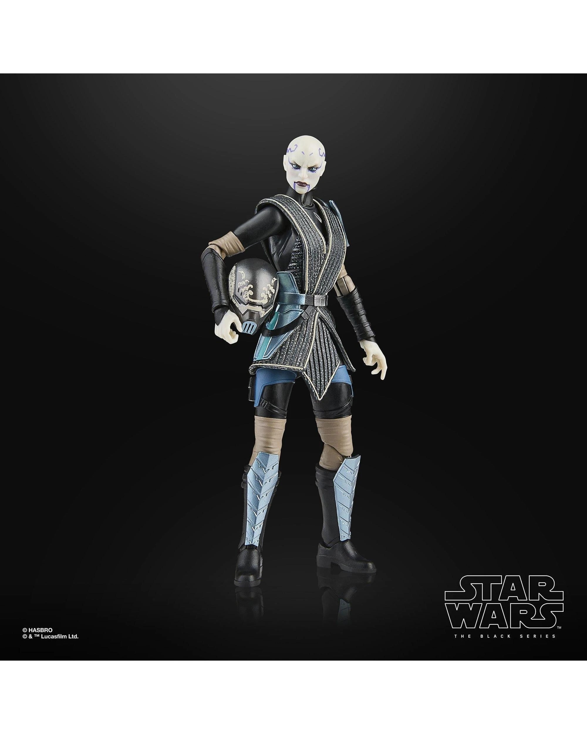 4 Star Wars: The Black Series Asajj Ventress - Bounty Hunter -  Action Figure, 4 of 10