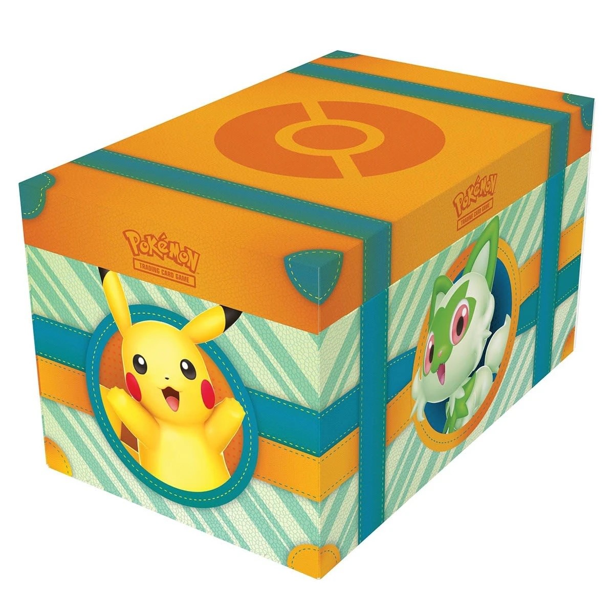 1 Pokemon Trading Card Game: Paldea Adventure Chest, 1 of 2