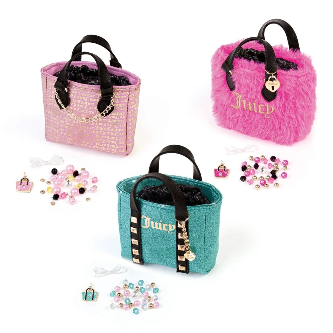 3 Make It Real: Juicy Couture DIY Collectible Bracelet and Luxury Bag Set - Assorted, 3 of 7