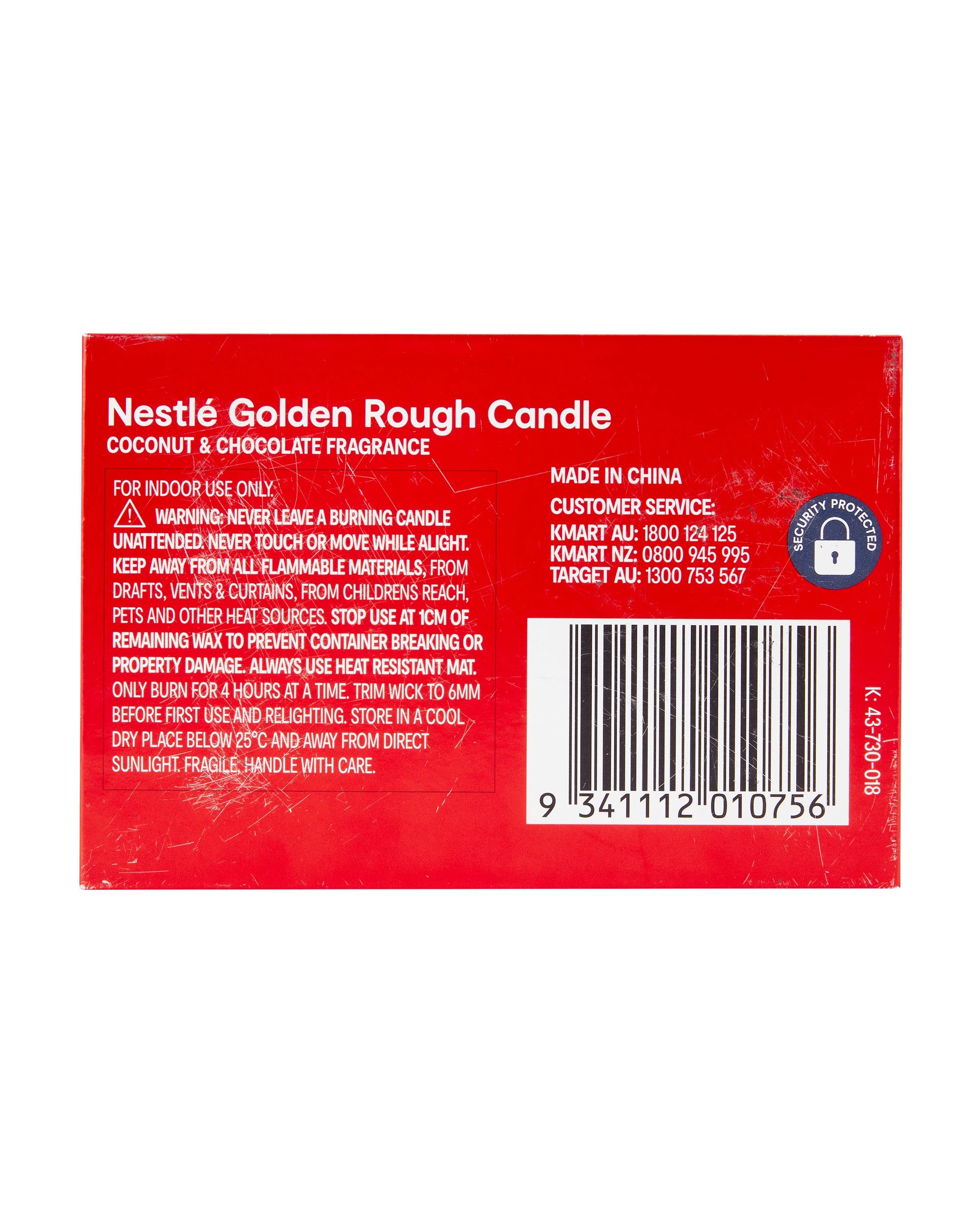 6 Nestle Golden Rough Candle, 6 of 6