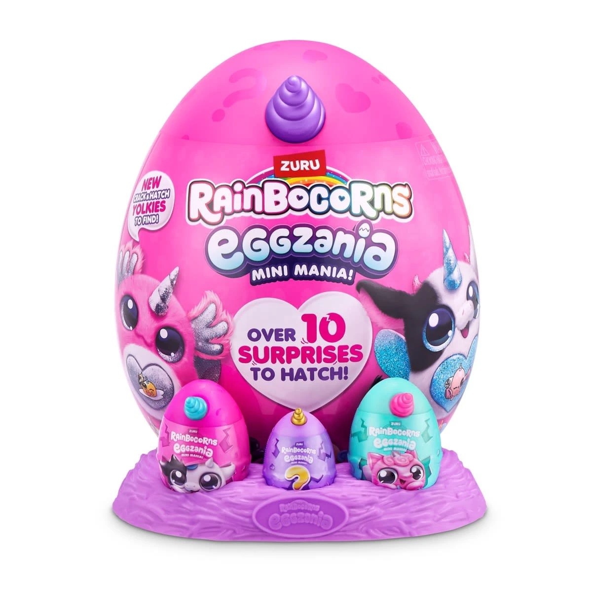 3 Zuru Rainbocorns Eggzania Mini Mania! Playset - Assorted, 3 of 10