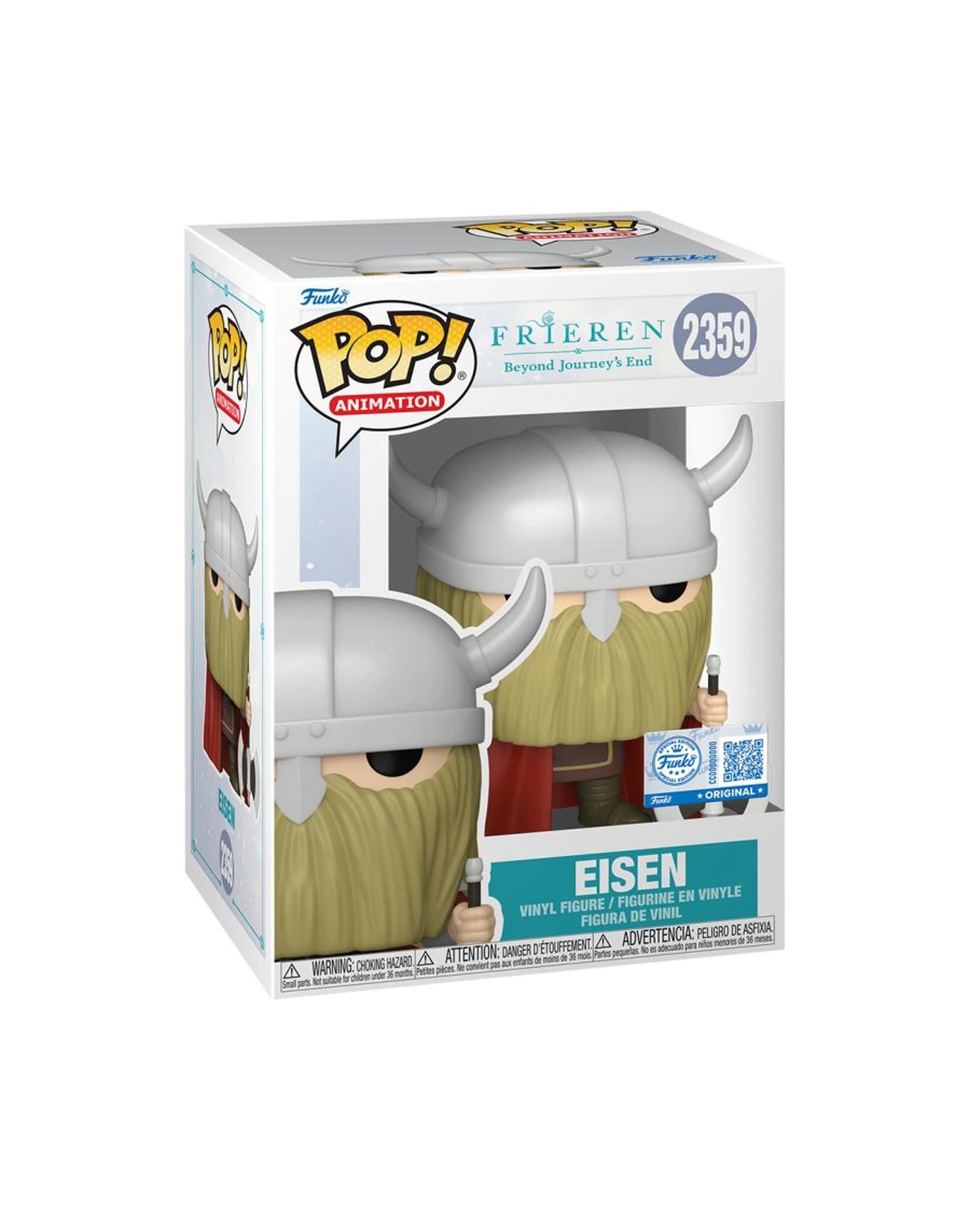 3 Frieren Beyond Journey's End Eisen Funko POP! Vinyl, 3 of 3