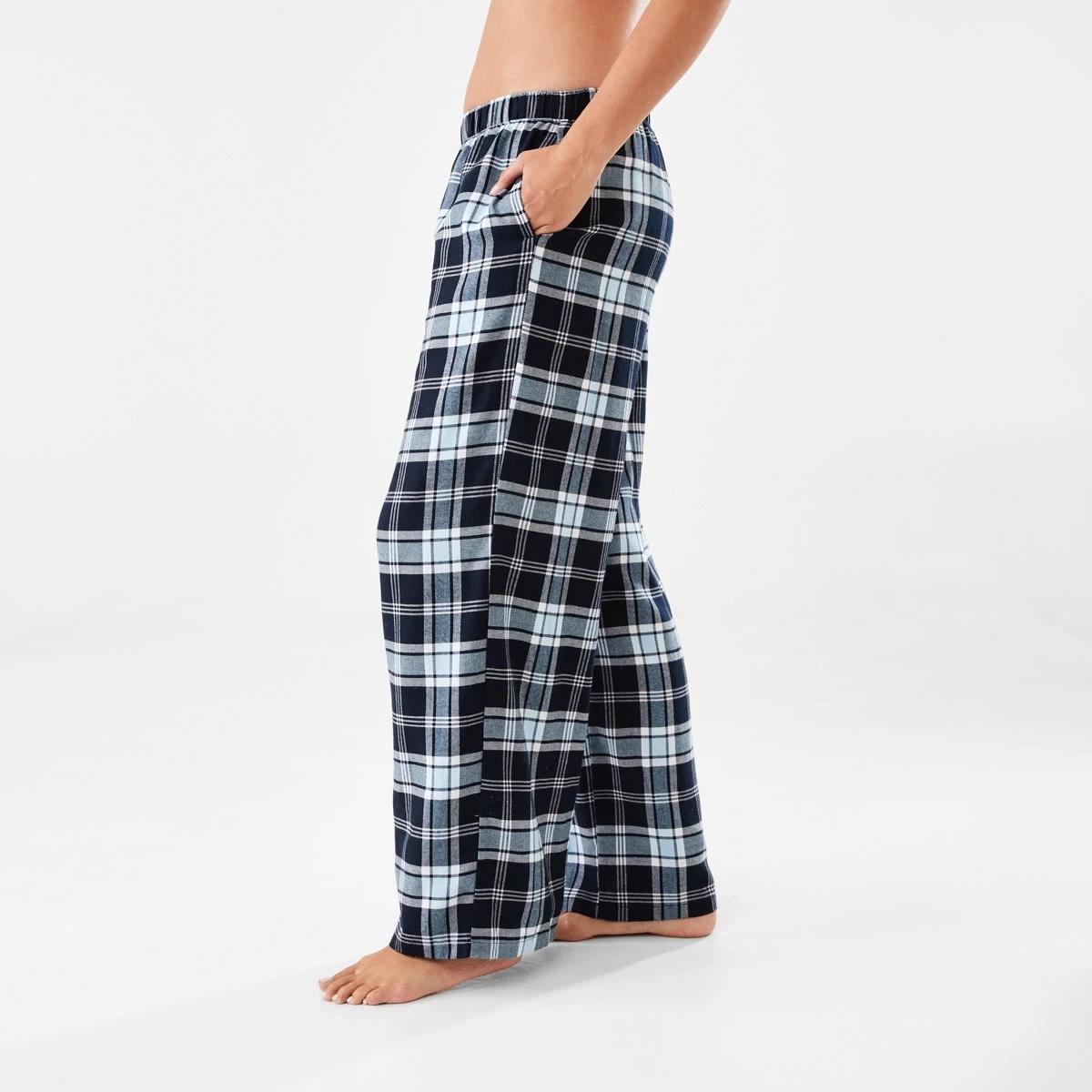 2 Boyfriend Flannel Pants Plaid Ck N, 2 of 6