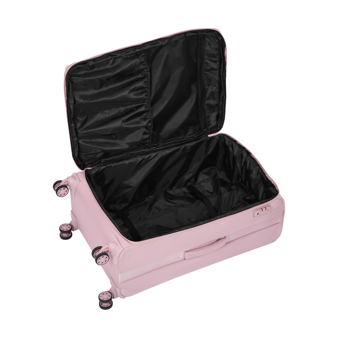 3 70cm 8 Wheels Lightweight Soft Case - Blush, 3 of 8